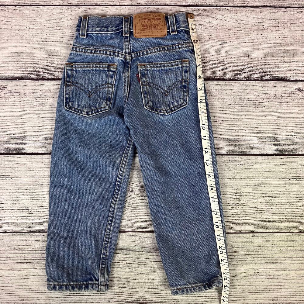 Vintage 1990s Levi's 550 Blue Denim Jeans - Picture 8 of 9